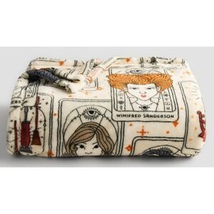 Disney Hocus Pocus Halloween Plush Throw 60" x 72" Fall Supersoft & Cozy